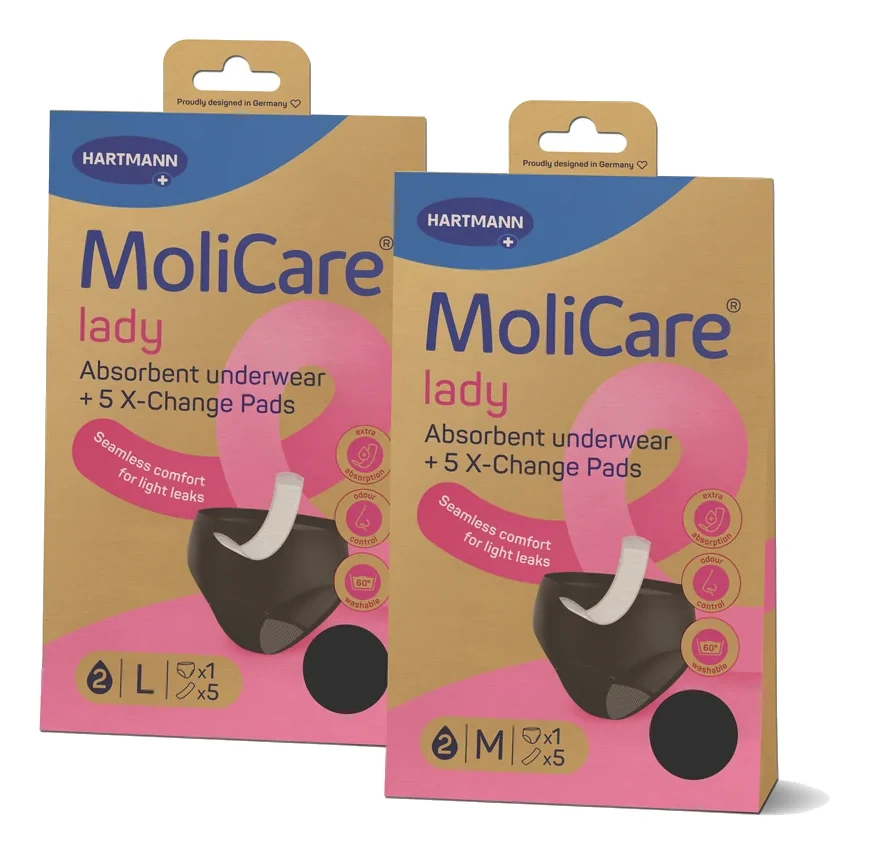 MoliCare® Lady Emici Külot + 5 Adet Değiştirilebilir Ped